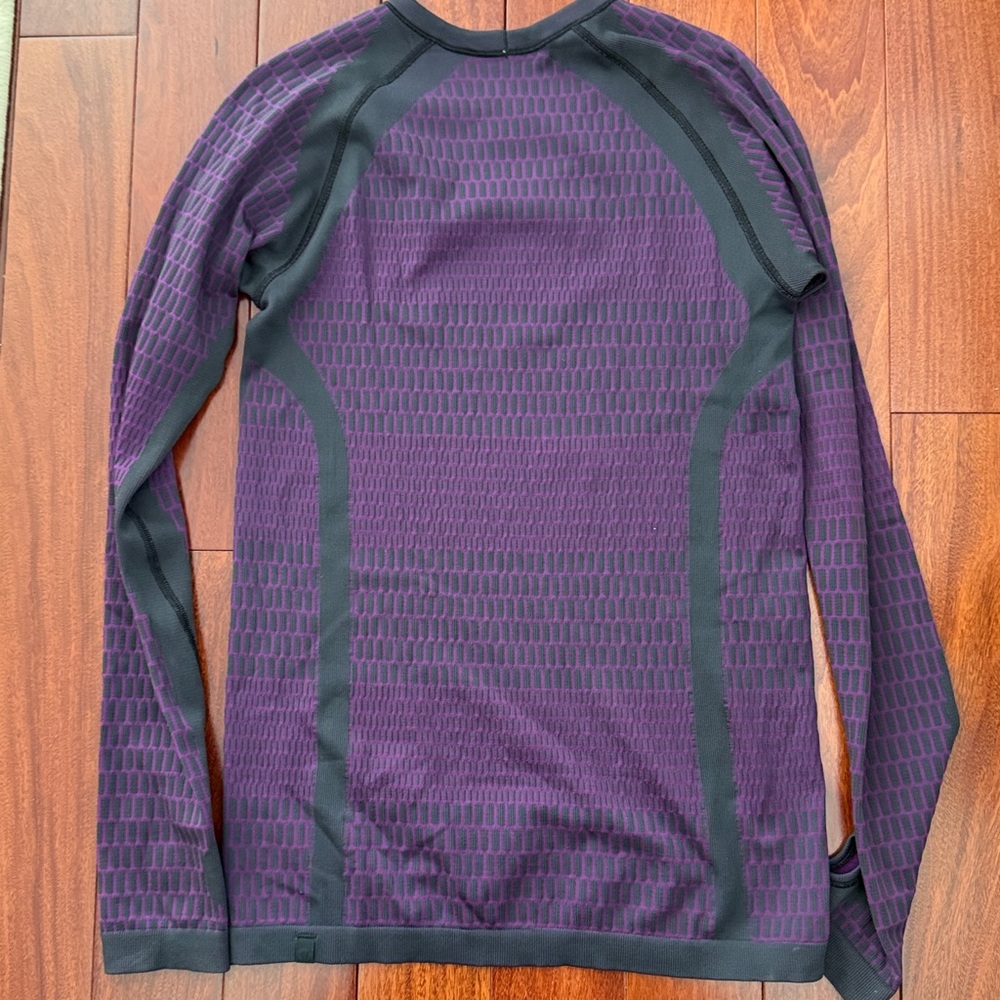 Lululemon Rest Less Purple Top - Picture 2 of 3